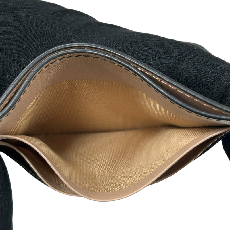 PRADA Saffiano Card Case - Pink and Black 