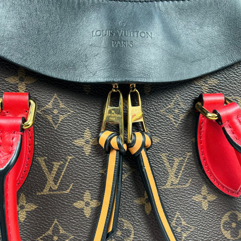 Louis Vuitton Monogram Canvas Tuileries Handbag - Brown 