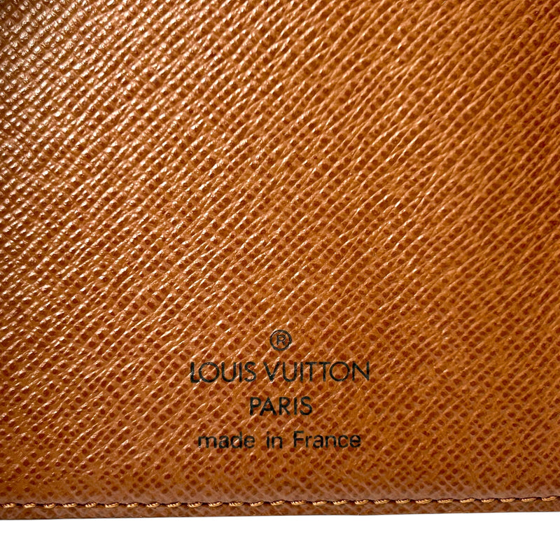 Louis Vuitton Monogram Canvas Portefeuille Porte Papier Zip Bifold Compact Wallet - Brown - 32441 