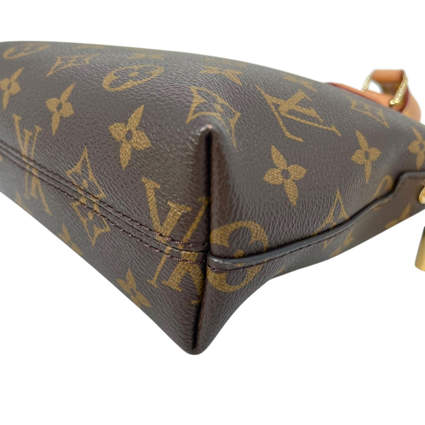 Louis Vuitton Monogram Canvas Lockit BB Handbag/Shoulder Bag - Brown 