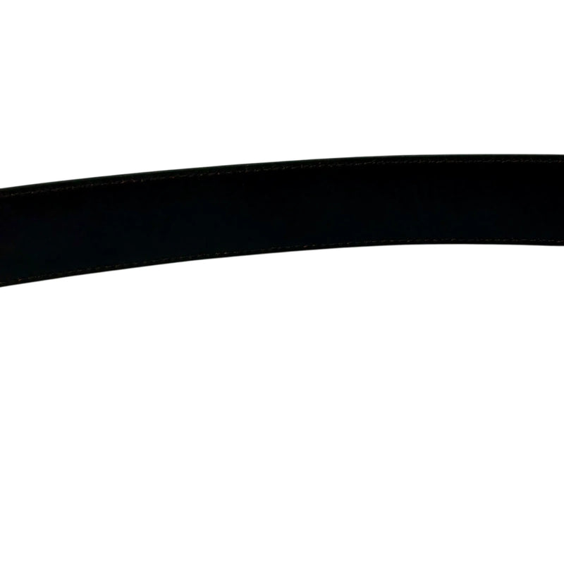Louis Vuitton エピ レザー サントゥル スレンダー ベルト - ブラック