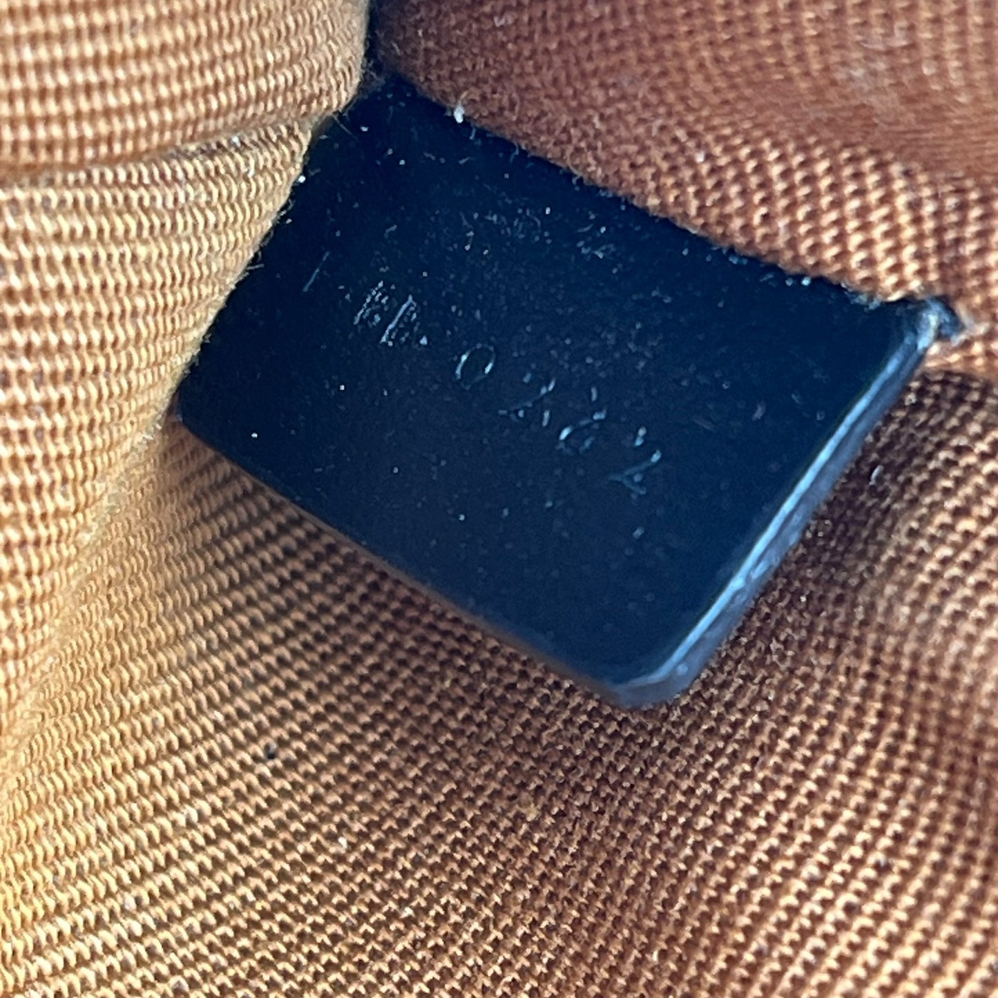 CELINE Triomphe Logo Coin Case &amp; Key Case - Dark Brown 