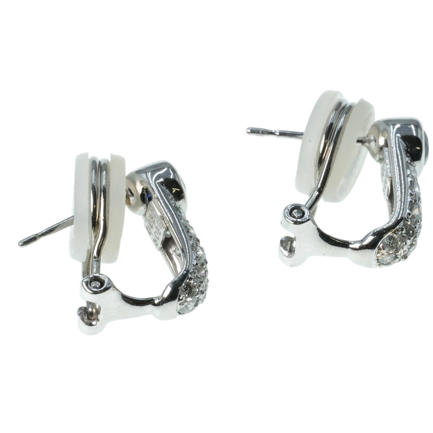 Sapphire Platinum Earrings Jewelry - Pt900 