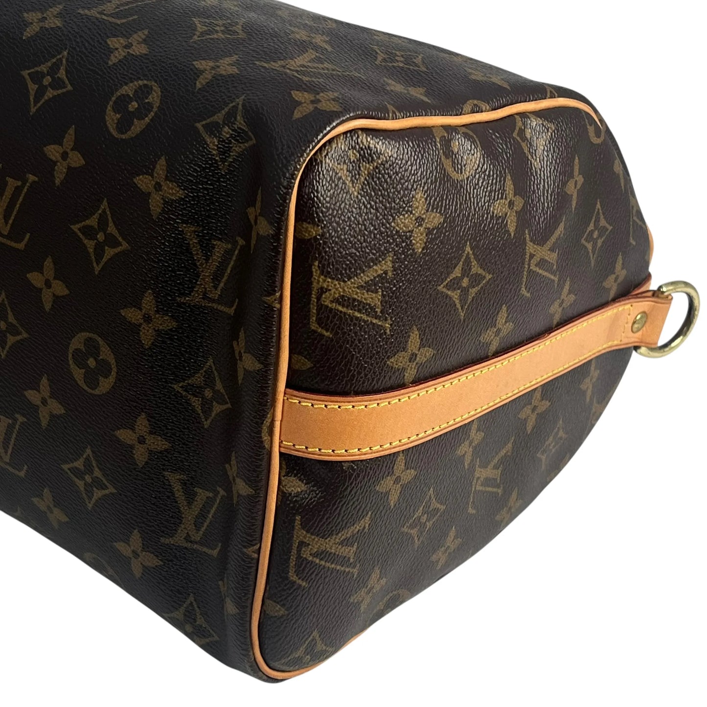 Louis Vuitton モノグラムキャンバス スピーディ 30 バンドリエール ハンドバッグ ショッピング - ブラウン