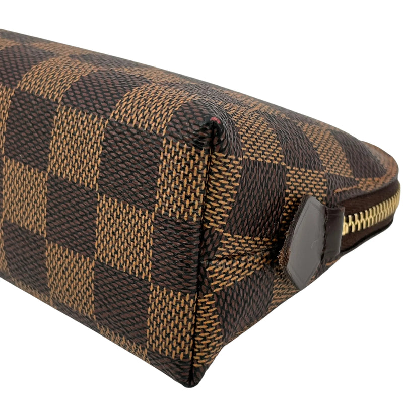 Louis Vuitton Damier Ebene Pochette Cosmetic Pouch - Brown - 33319 