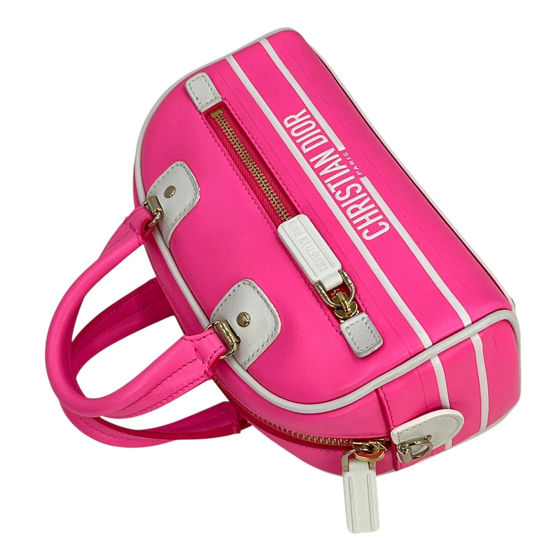 Dior ヴァイブ スモール ボウリングバッグ ハンドバッグ ショルダーバッグ - ピンク