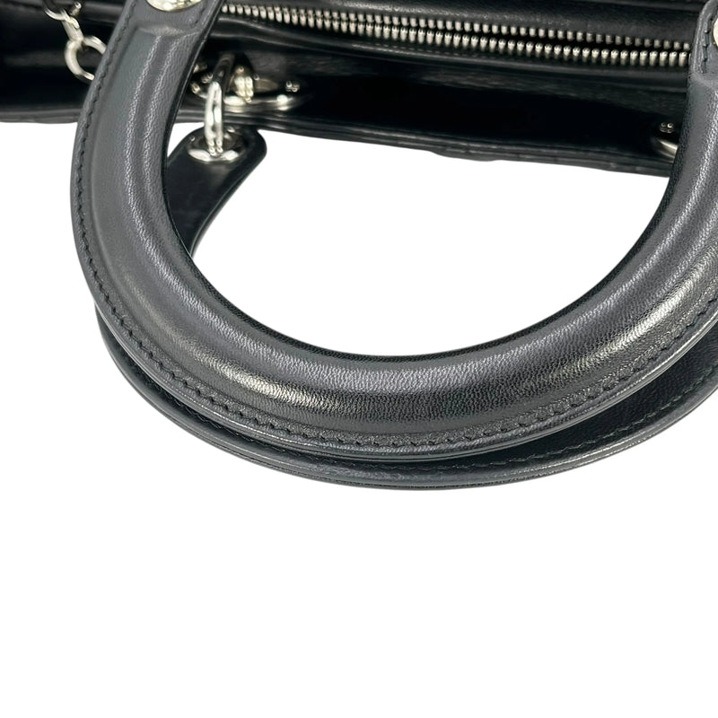 Dior Lady Dior Large Handbag - Black 