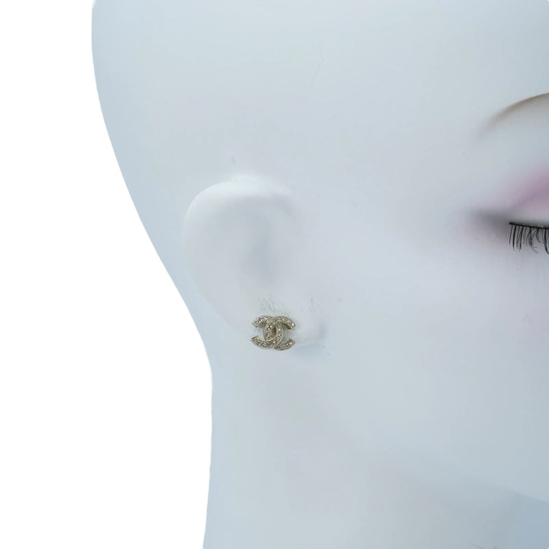 CHANEL Crystal Timeless CC Earrings C22 V - Metal 