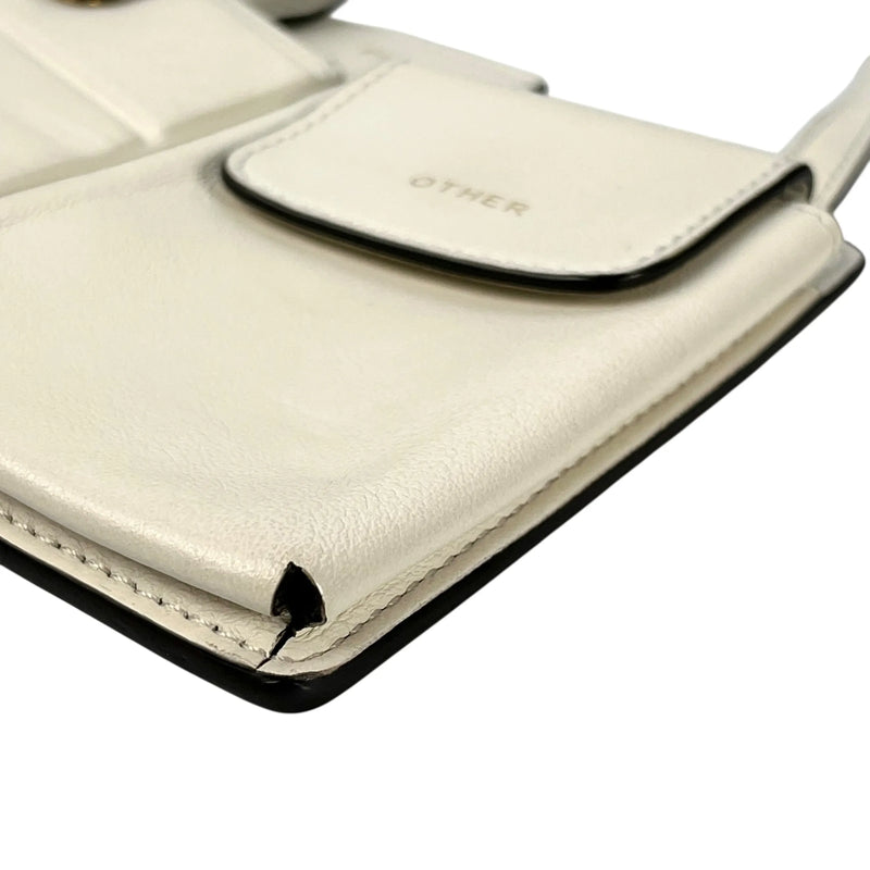 FENDI Leather Phone Case Shoulder Bag - White 