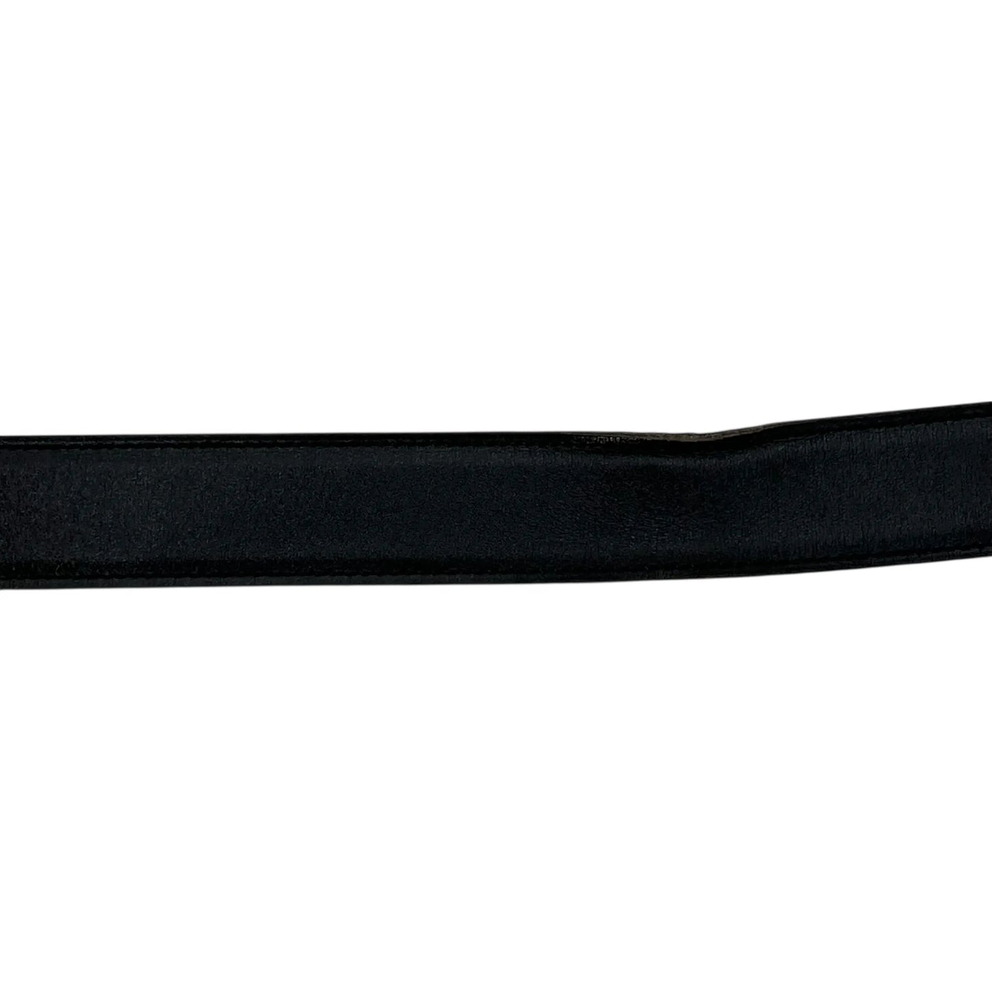 Hermès コンスタンス レザー ベルト □H刻印（2004年製）- ブラック × ブラウン