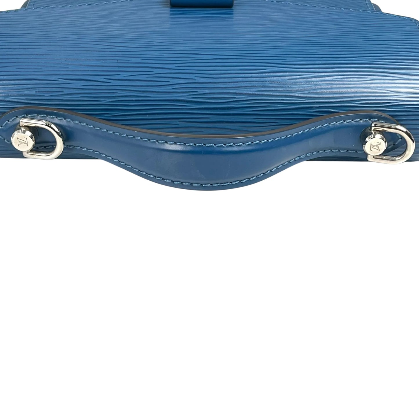 Louis Vuitton Epi Leather Monceau BB Handbag - Blue 