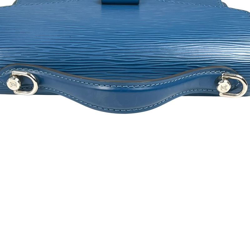 Louis Vuitton Epi Leather Monceau BB Handbag - Blue 