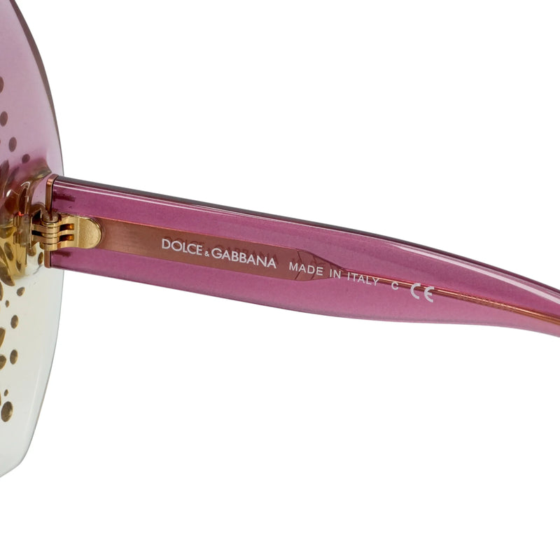 DOLCE &amp; GABBANA Rhinestone Sunglasses - Pink - 33982 