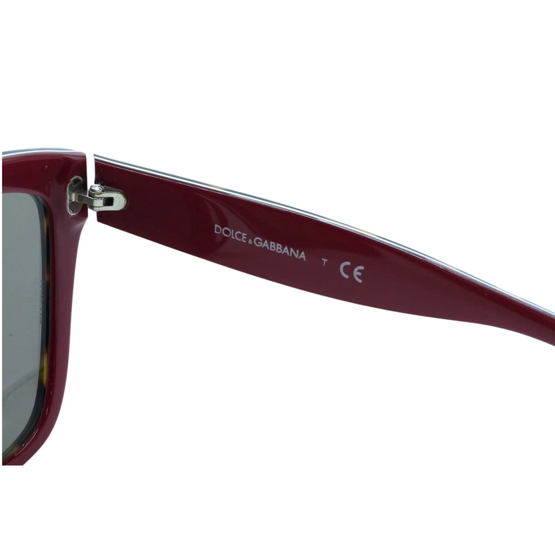 DOLCE &amp; GABBANA Leopard Print Sunglasses - Brown - 33959 