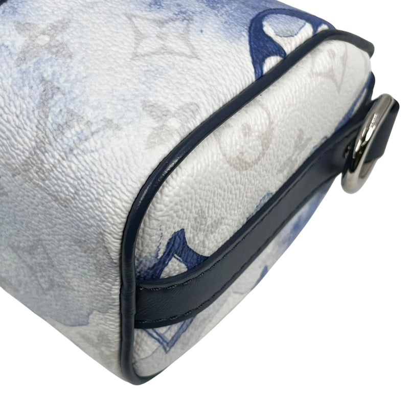 Louis Vuitton Monogram Watercolor Keepall XS Shoulder Bag/Mini Bag - White/Blue 