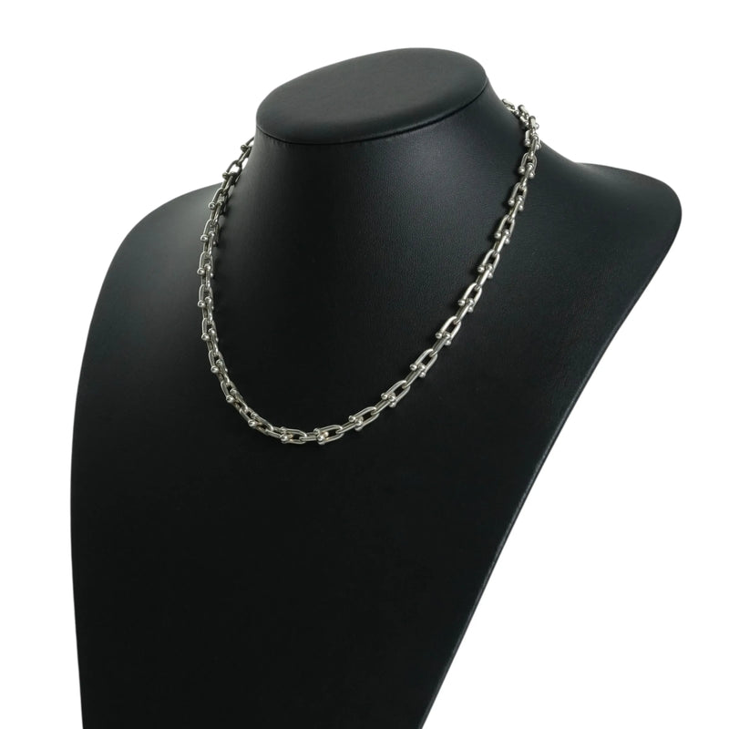 販売　Tiffany & Co ハードウェア マイクロ リンク ネックレス - SV925