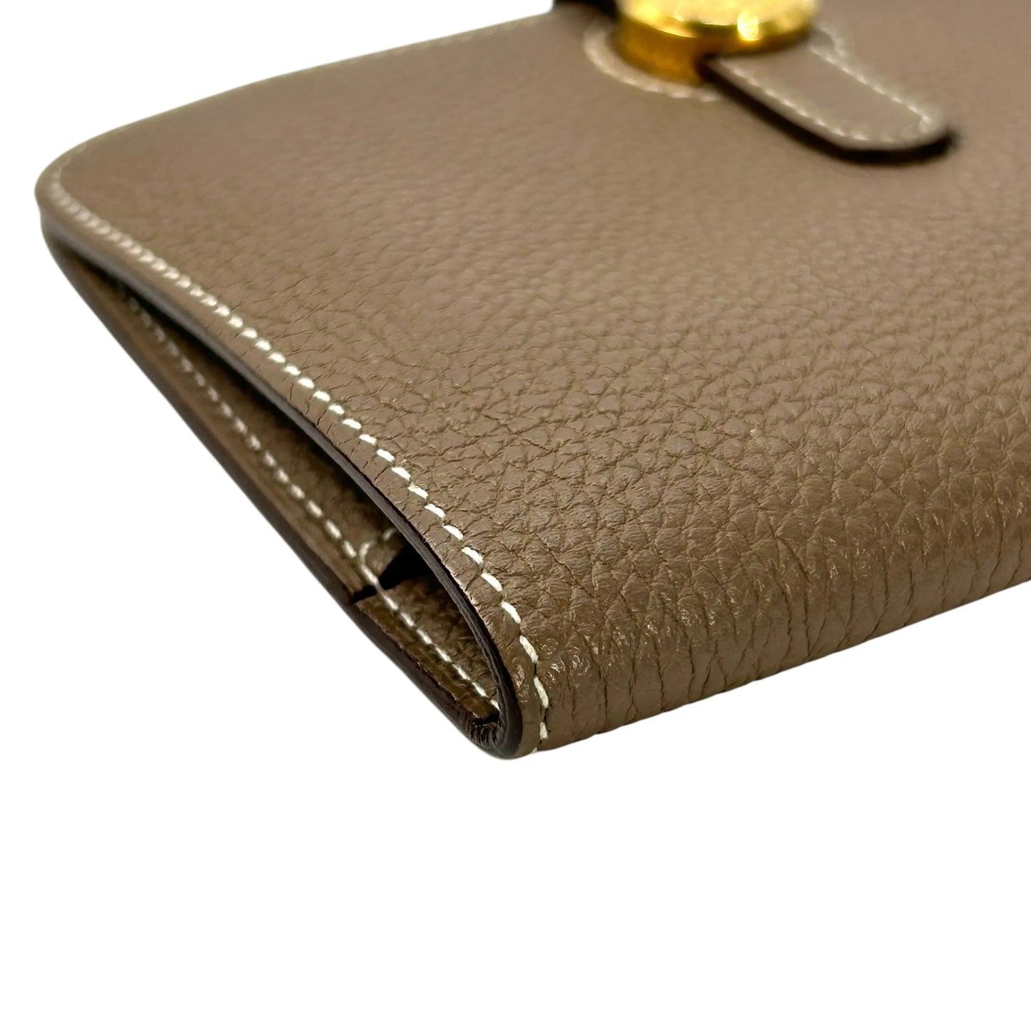 Hermes ドゴン ドゴ コンパクトウォレット 二つ折り財布 カードケース Z刻印 (2021) - ブラウン