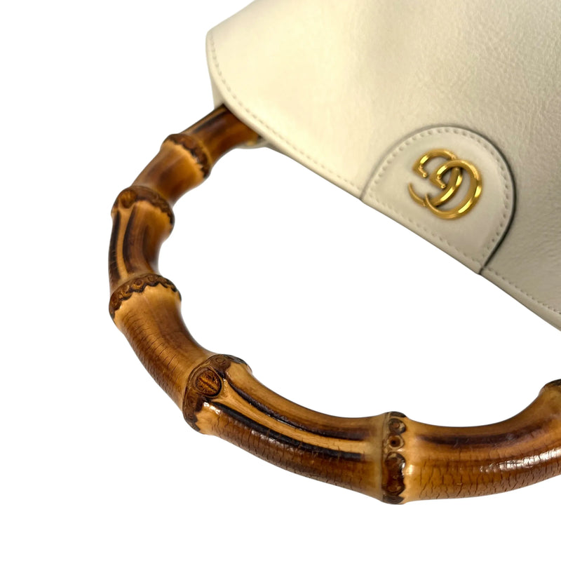 GUCCI Diana Small Hand Bag Shoulder Bag - Beige 