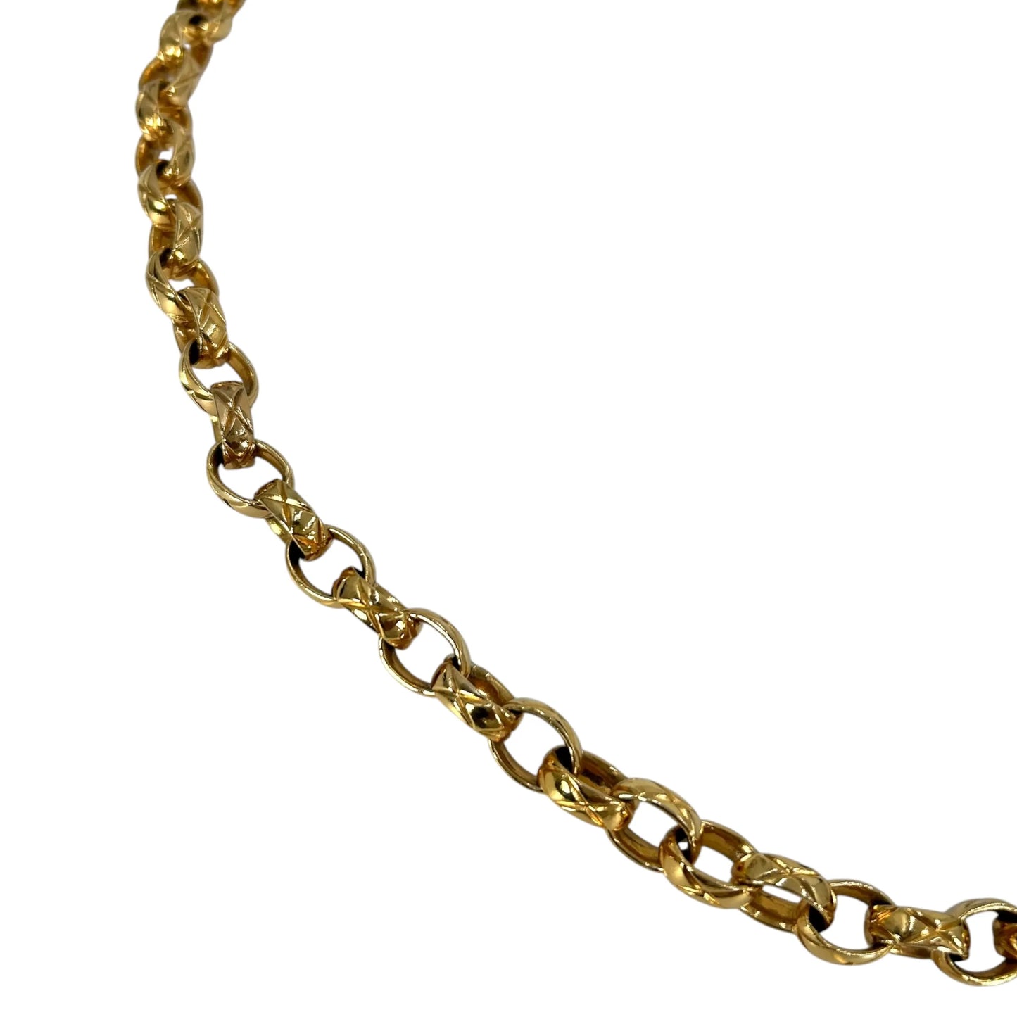 CHANEL Matelasse Tassel Chain Shoulder Bag - Black 