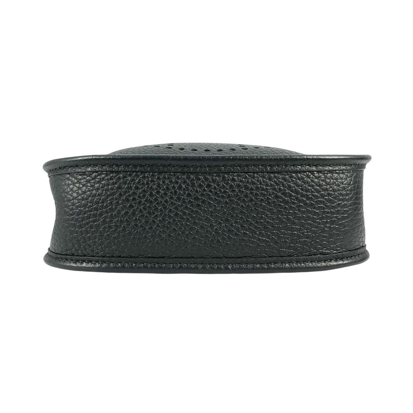 HERMES Evelyn TPM Taurillon W Stamp (Made in 2024) Shoulder Bag - Black 