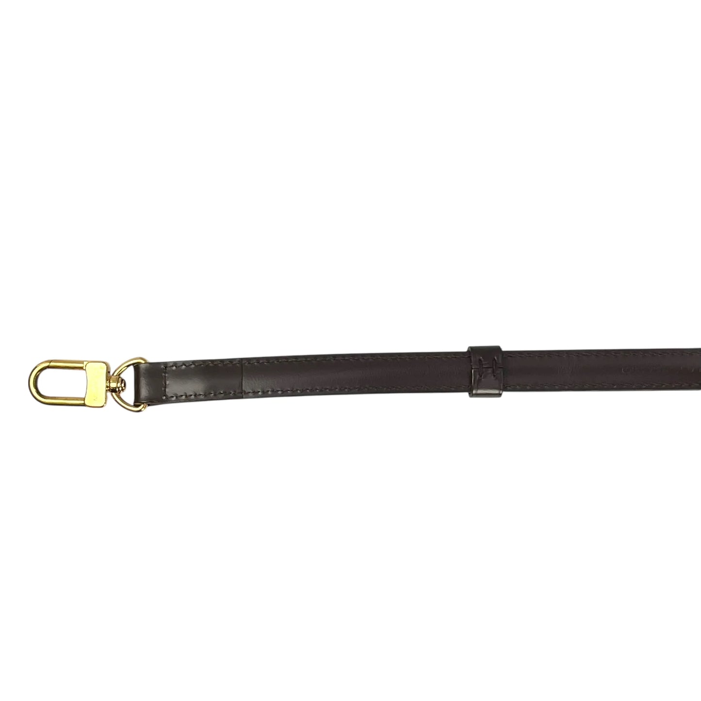 LOUIS VUITTON Leather Shoulder Strap - Dark Brown - 34941 