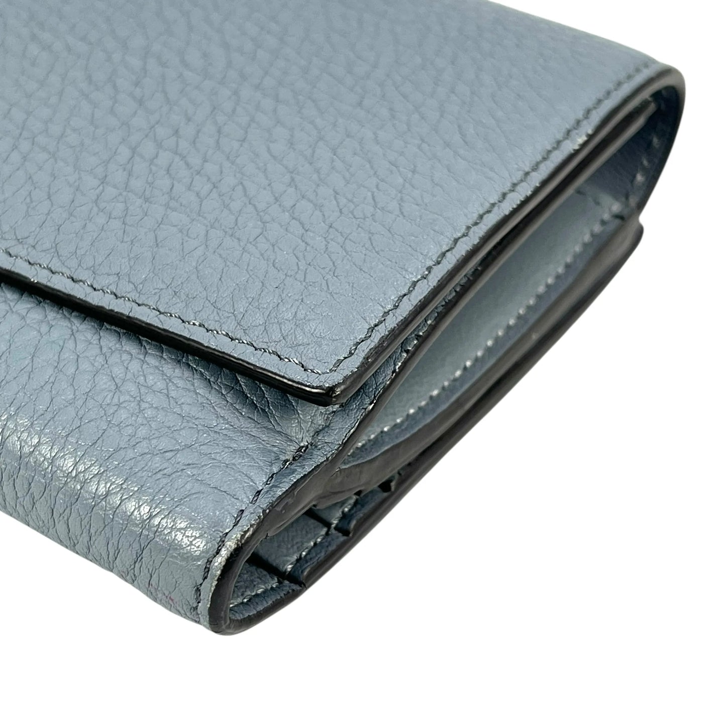 FENDI ピーカブー コンチネンタル ロングウォレット - ブルー