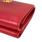 GUCCI GG Marmont Leather Compact Wallet - Red 