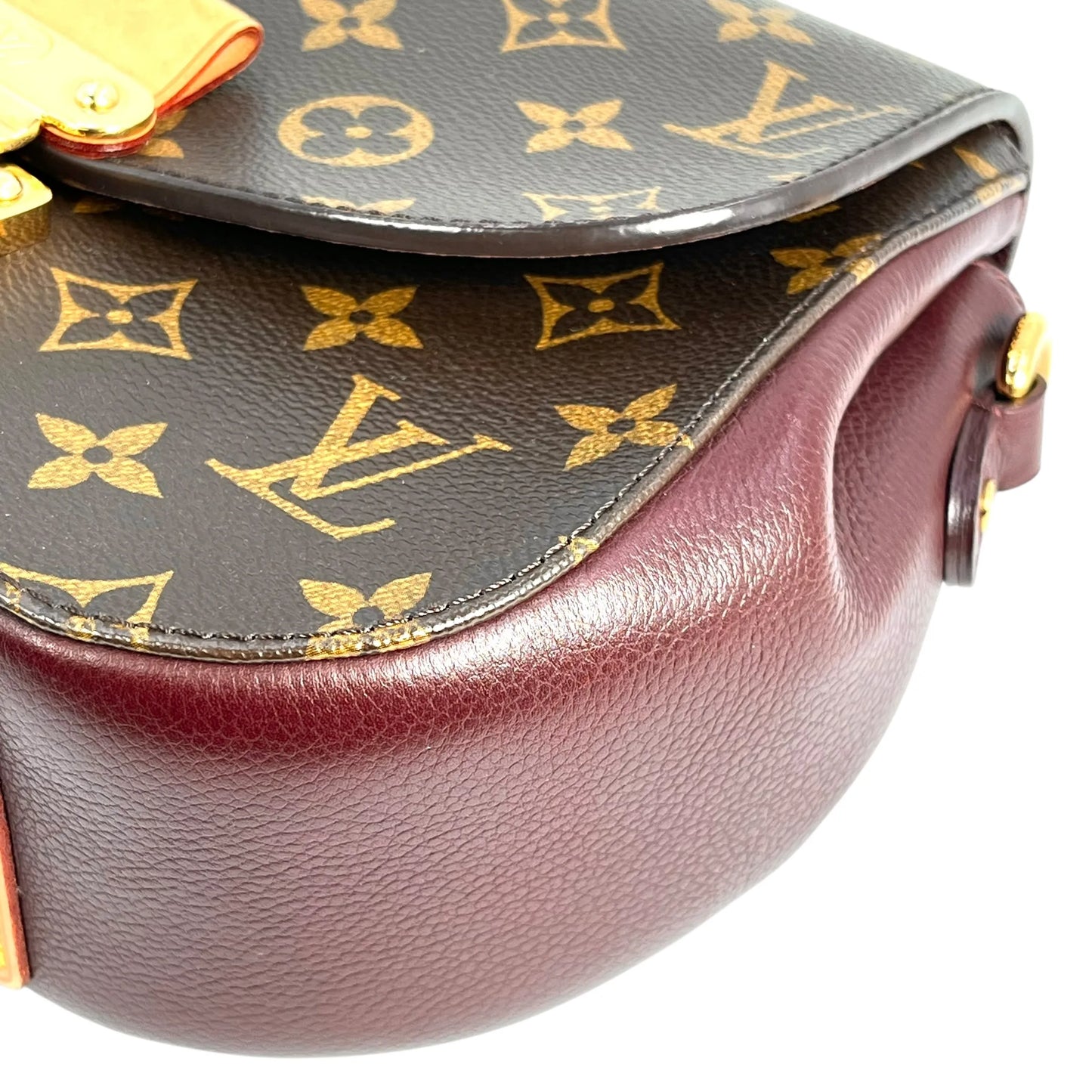 LOUIS VUITTON Monogram Eden PM Handbag/Shoulder Bag - Brown 