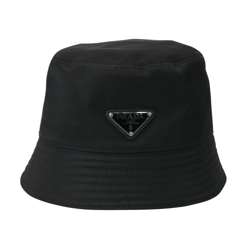 PRADA Re-Nylon Bucket Hat - Black - 35865 