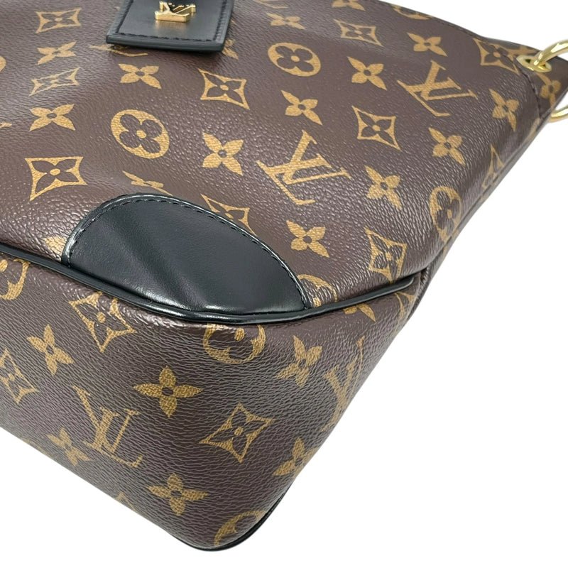 Louis Vuitton Monogram Odeon MM Monogram Canvas Shoulder Bag - Brown 