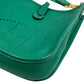Hermès Evelyn TPM Taurillon Clemence C Stamp (2018) Shoulder Bag - Green 