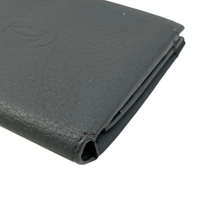 Cartier Leather Card Case - Grey 