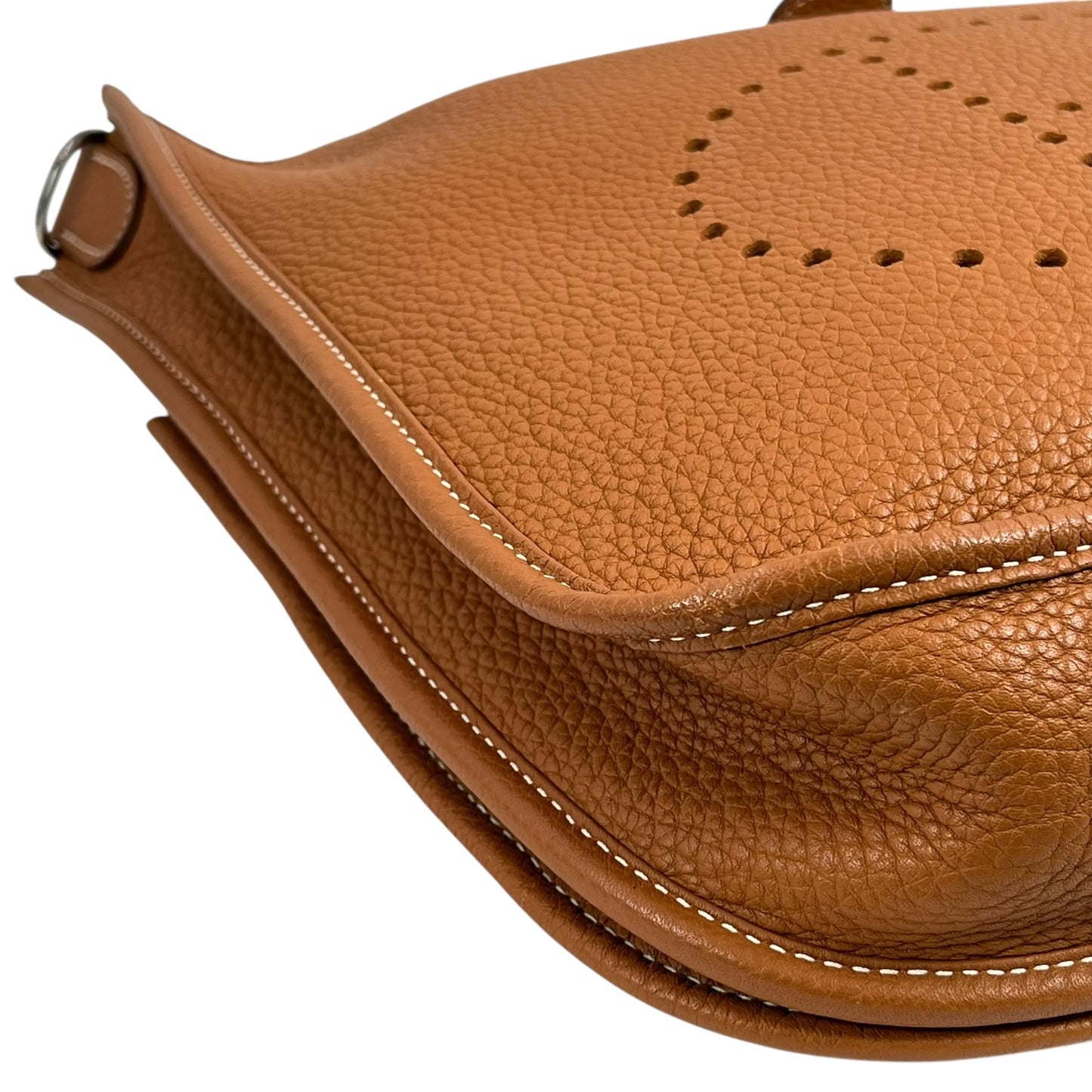 Hermès Evelyn III PM Taurillon Clemence Leather Shoulder Bag with M Stamp (2009) - Brown 