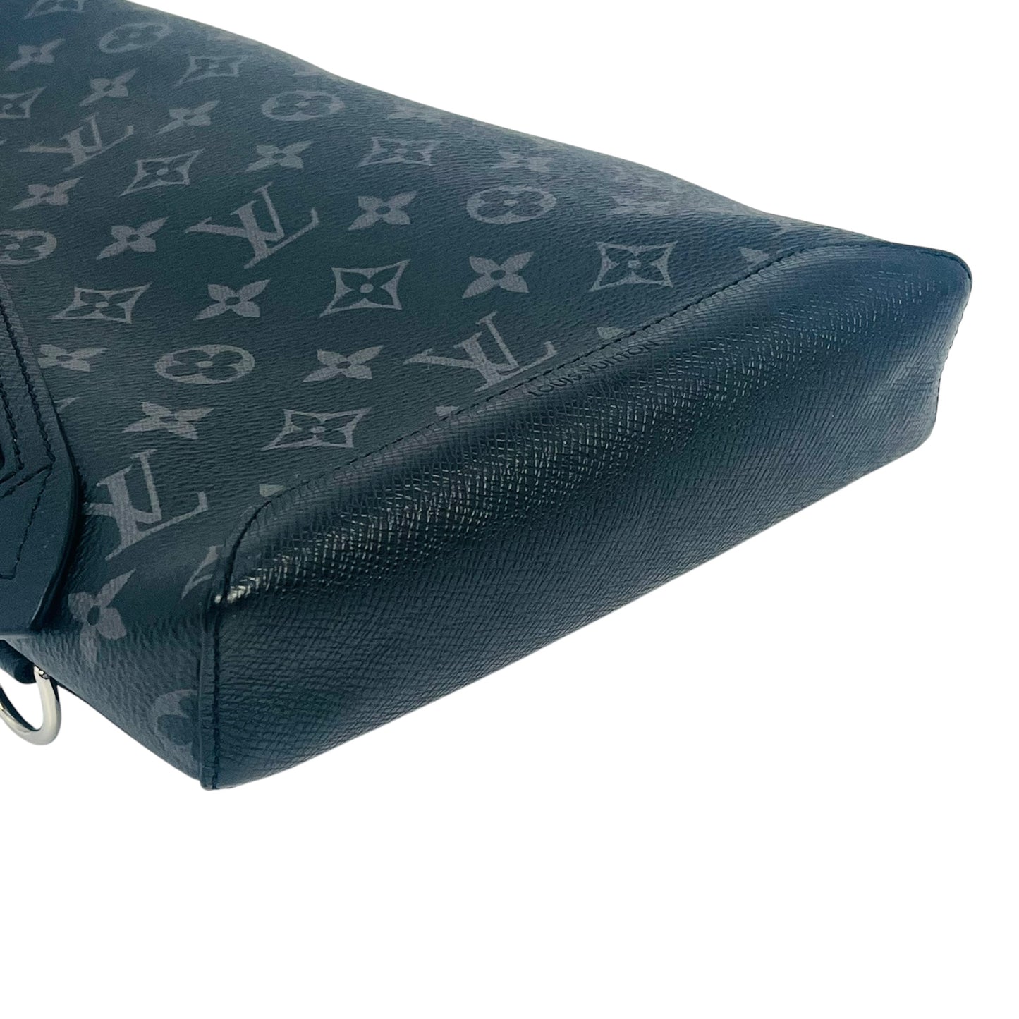 Louis Vuitton Monogram Duo Sling Body Bag - Black 
