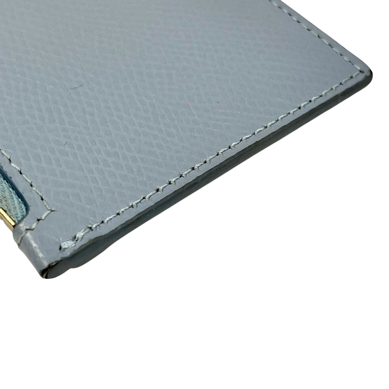 CELINE Zippered Card Case Compact Wallet - Blue 