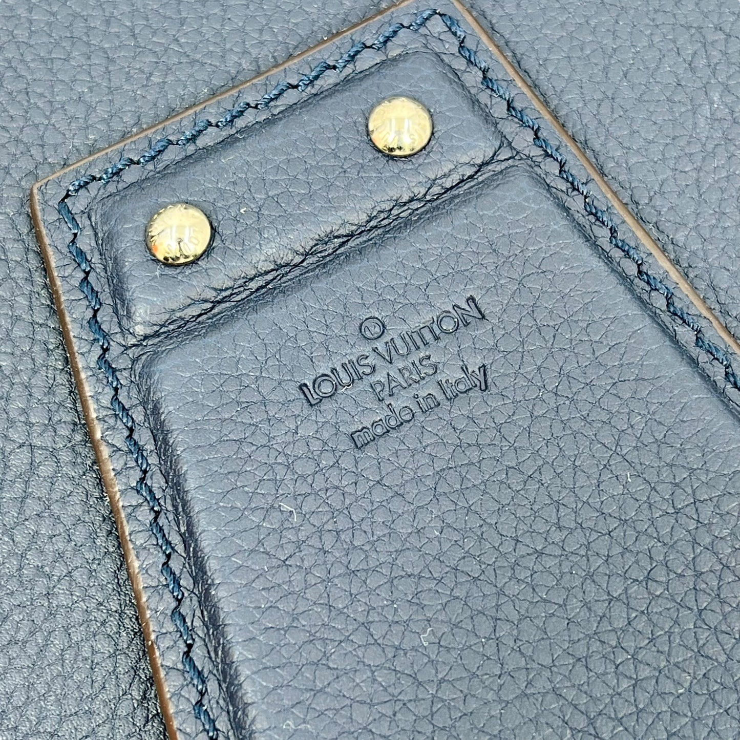 Louis Vuitton カードゥル フォト アンリ MM フォトケース - ネイビー