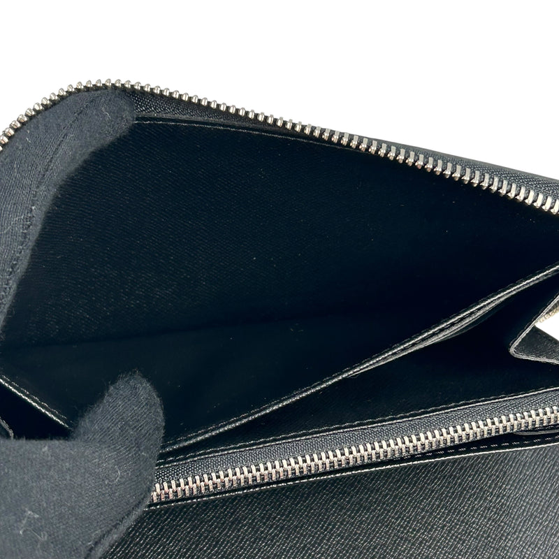 Louis Vuitton ダミエ ジッピー オーガナイザー 長財布 - ブラック × グレー