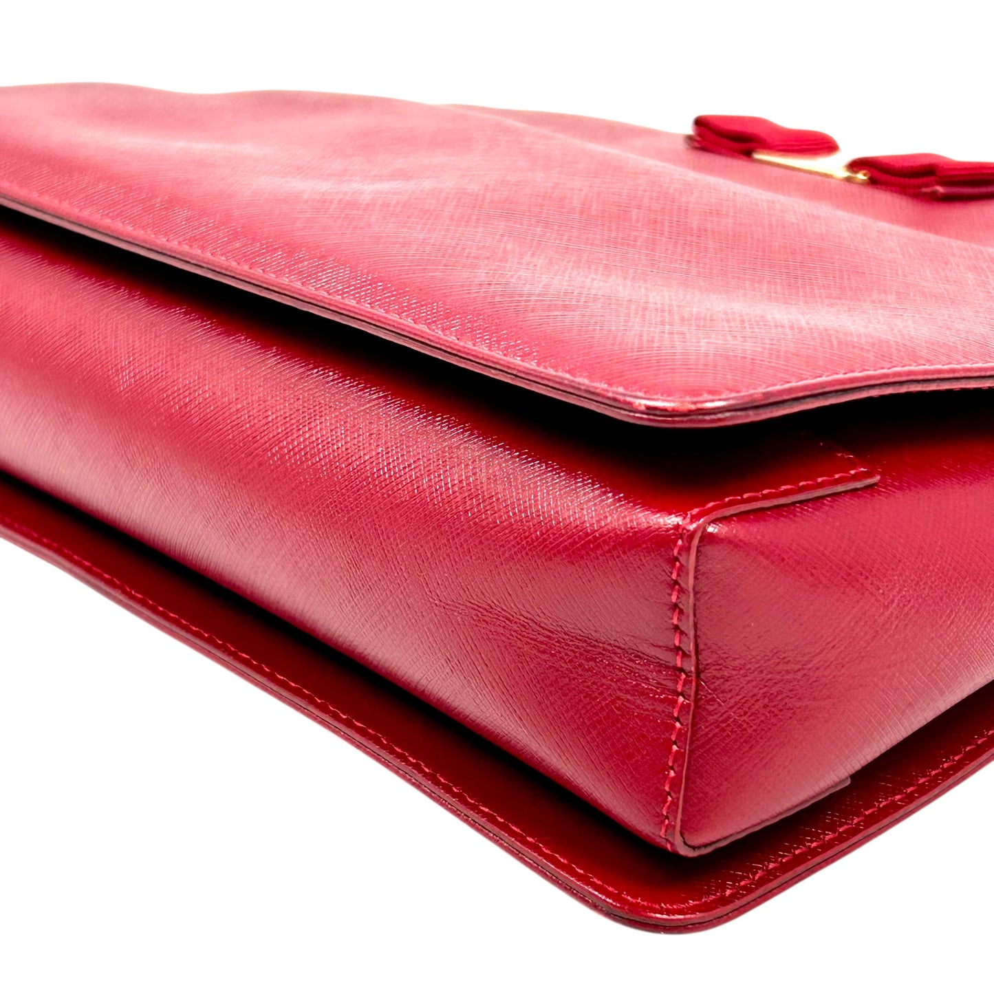 Salvatore Ferragamo ヴァラ ボン ハンドバッグ - レッド