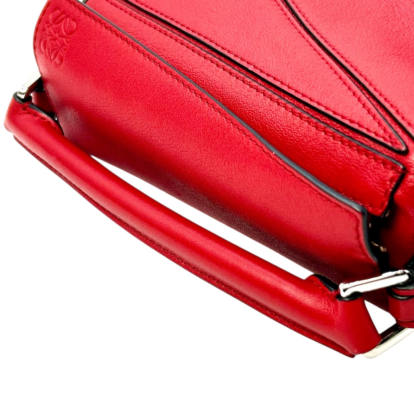 LOEWE パズルバッグ ミニバッグ ハンドバッグ - レッド