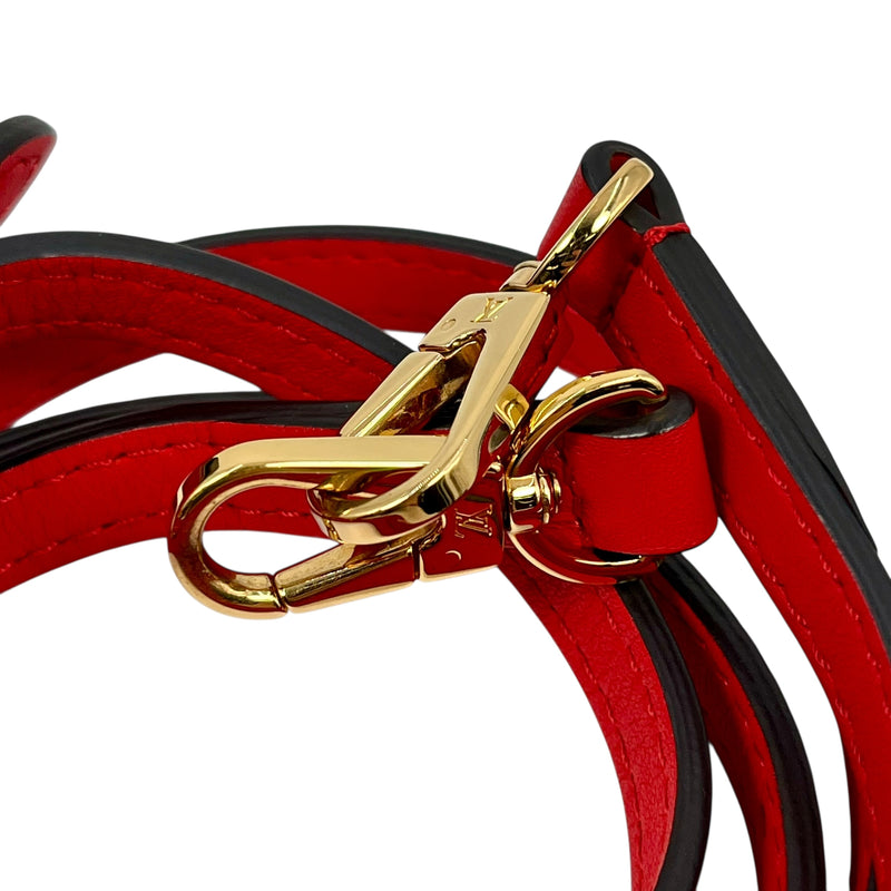 Louis Vuitton Lock BB Handbag Shoulder Bag - Red 