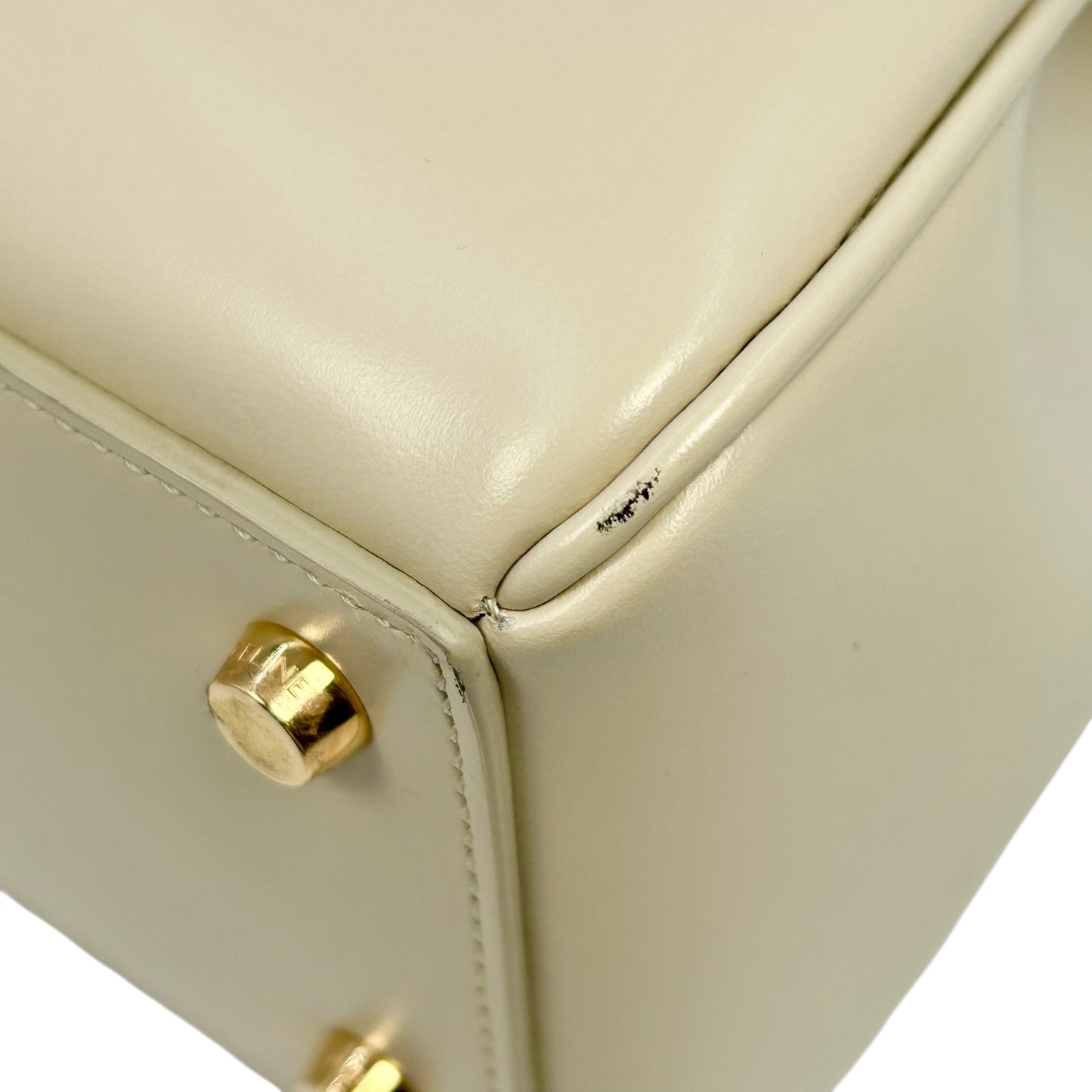 CELINE 16 Small Handbag/Shoulder Bag - Cream 