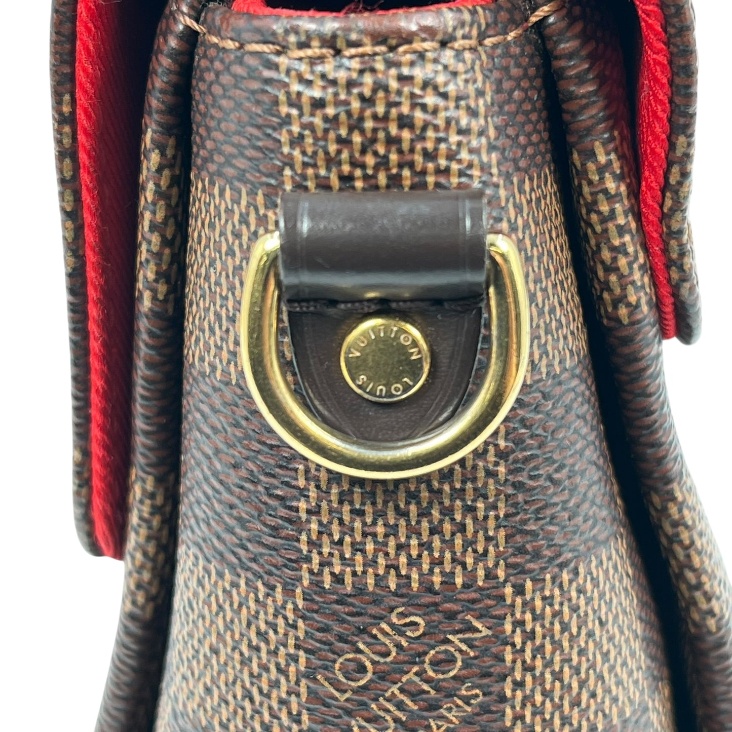 Louis Vuitton Damier Croisette PM Handbag - Dark Brown 