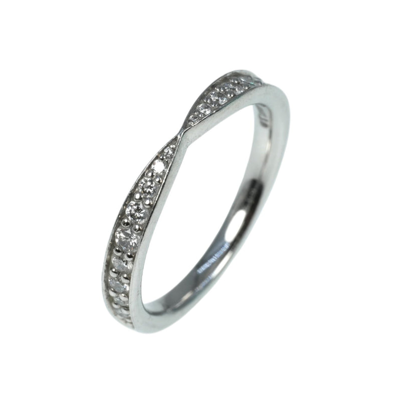 Tiffany &amp; Co. Harmony Half Diamond Ring Jewelry - Pt950 