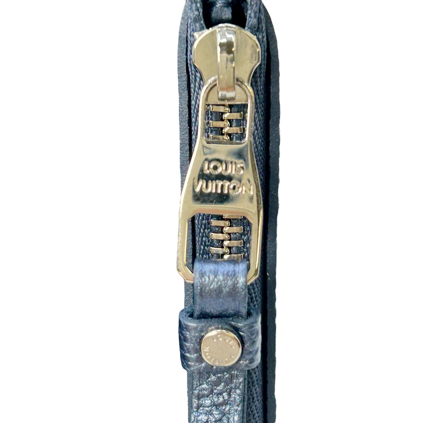 Louis Vuitton Monogram Empreinte Pochette Cle Coin Case and Key Case - Blue 