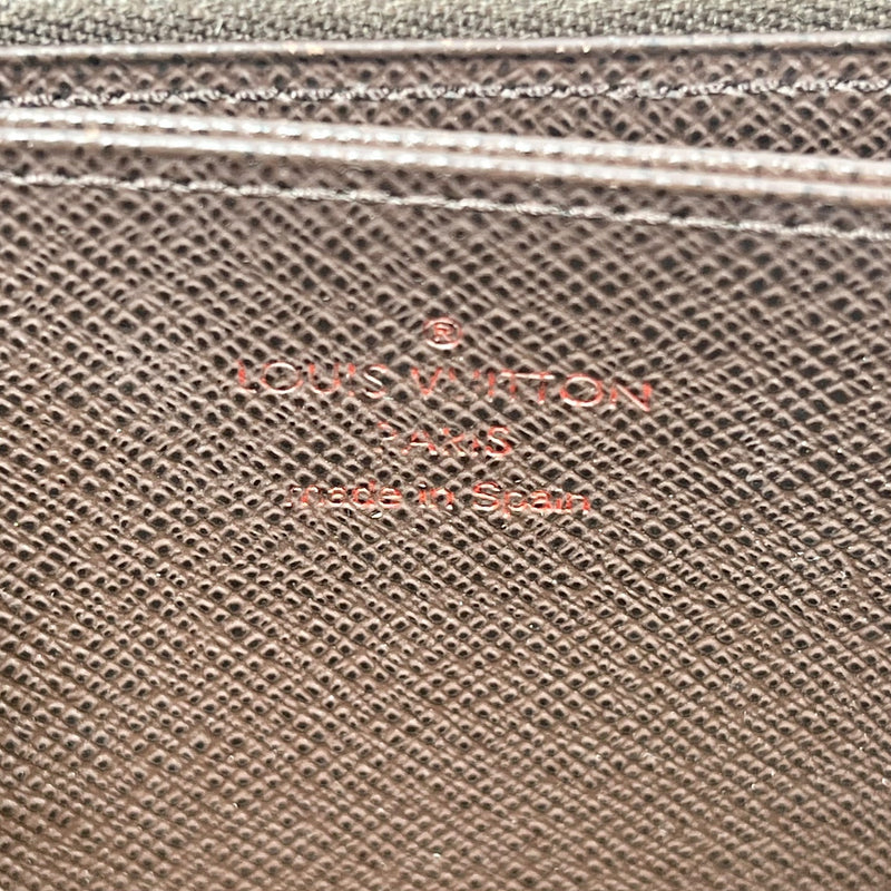 Louis Vuitton Damier Graffiti Zippy Long Wallet - Dark Brown - 31499 