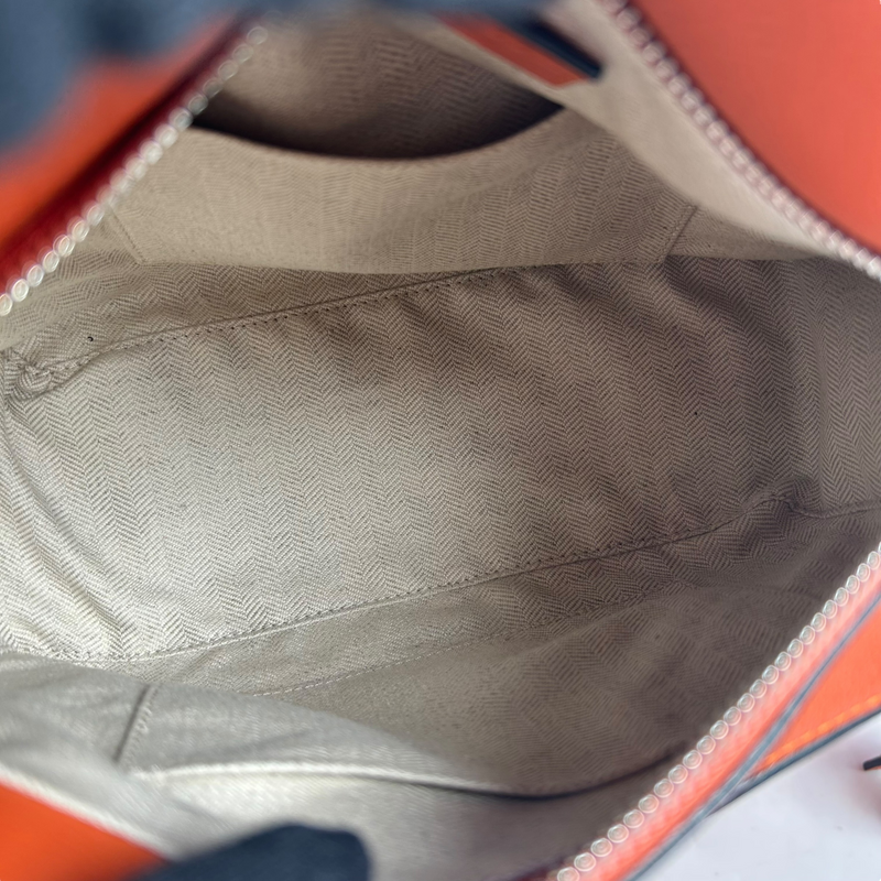 LOEWE Puzzle Bag Small Handbag/Shoulder Bag - Orange 