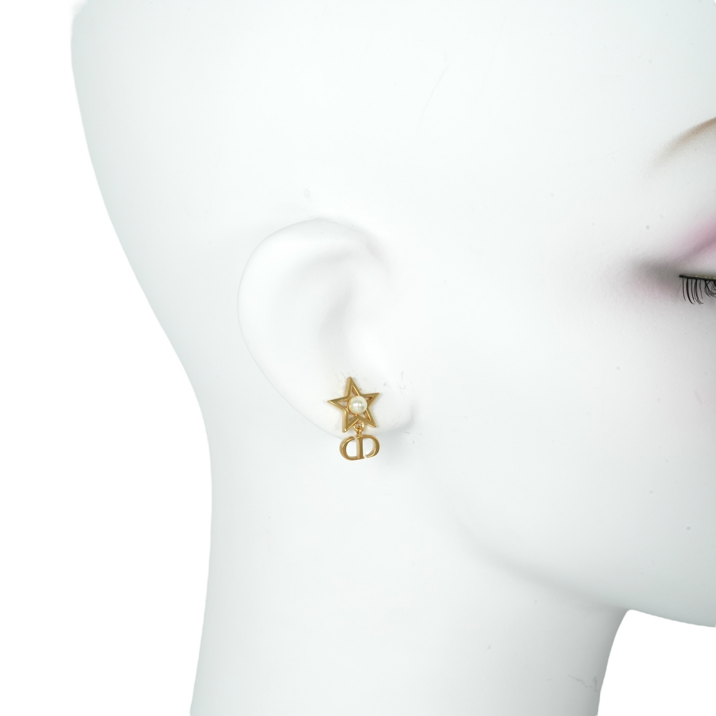 Dior ペティット CD ラッキー チャーム ピアス ジュエリー - メタル