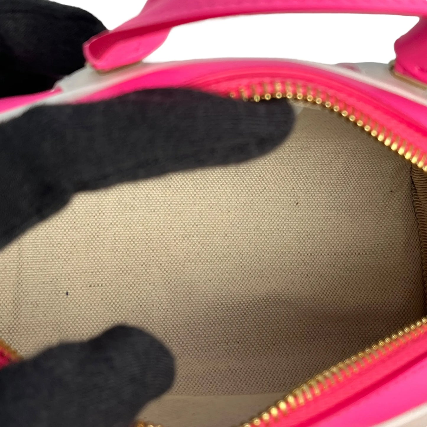 Dior ヴァイブ スモール ボウリングバッグ ハンドバッグ ショルダーバッグ - ピンク