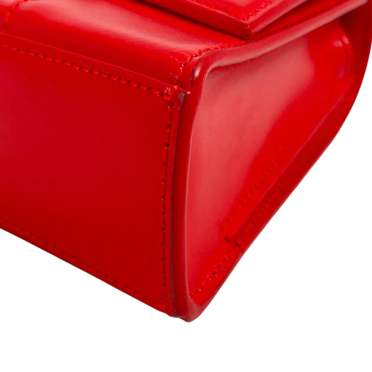 Balenciaga Hourglass Chain Shoulder Bag - Red 