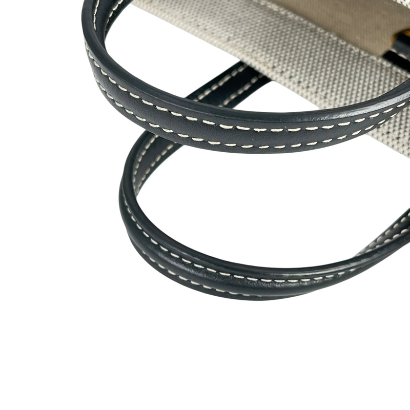 BURBERRY ミニ フレイヤ トートハンドバッグ ショルダーバッグ - ブラック